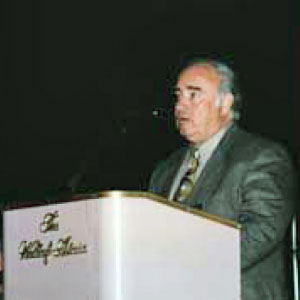 John Suggs addresses NASCAR banquet at the Waldorf Astoria in New York city